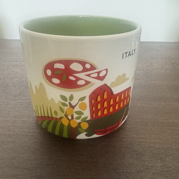 NEW Starbucks Italy You Are Here YAH Boxed Coffee Mug 14 0z 2023 Italian Soccer - Picture 4 of 13